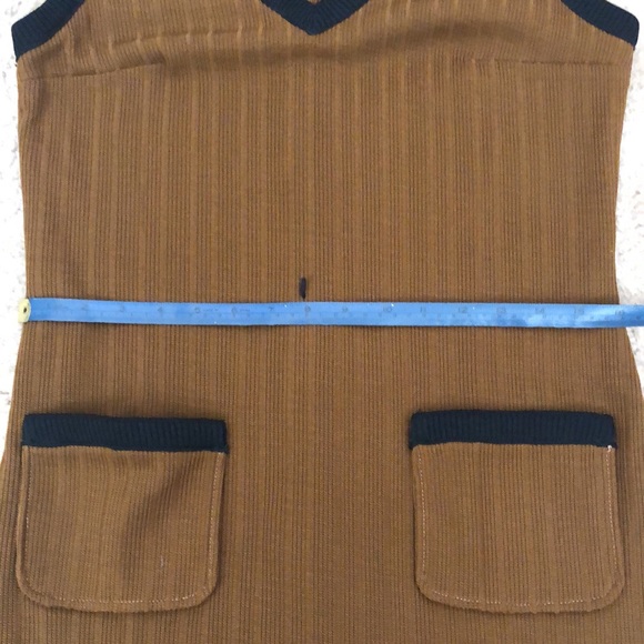 Vintage Brown Dress - Picture 8 of 9